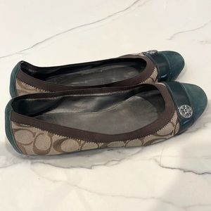 Coach ballet flats